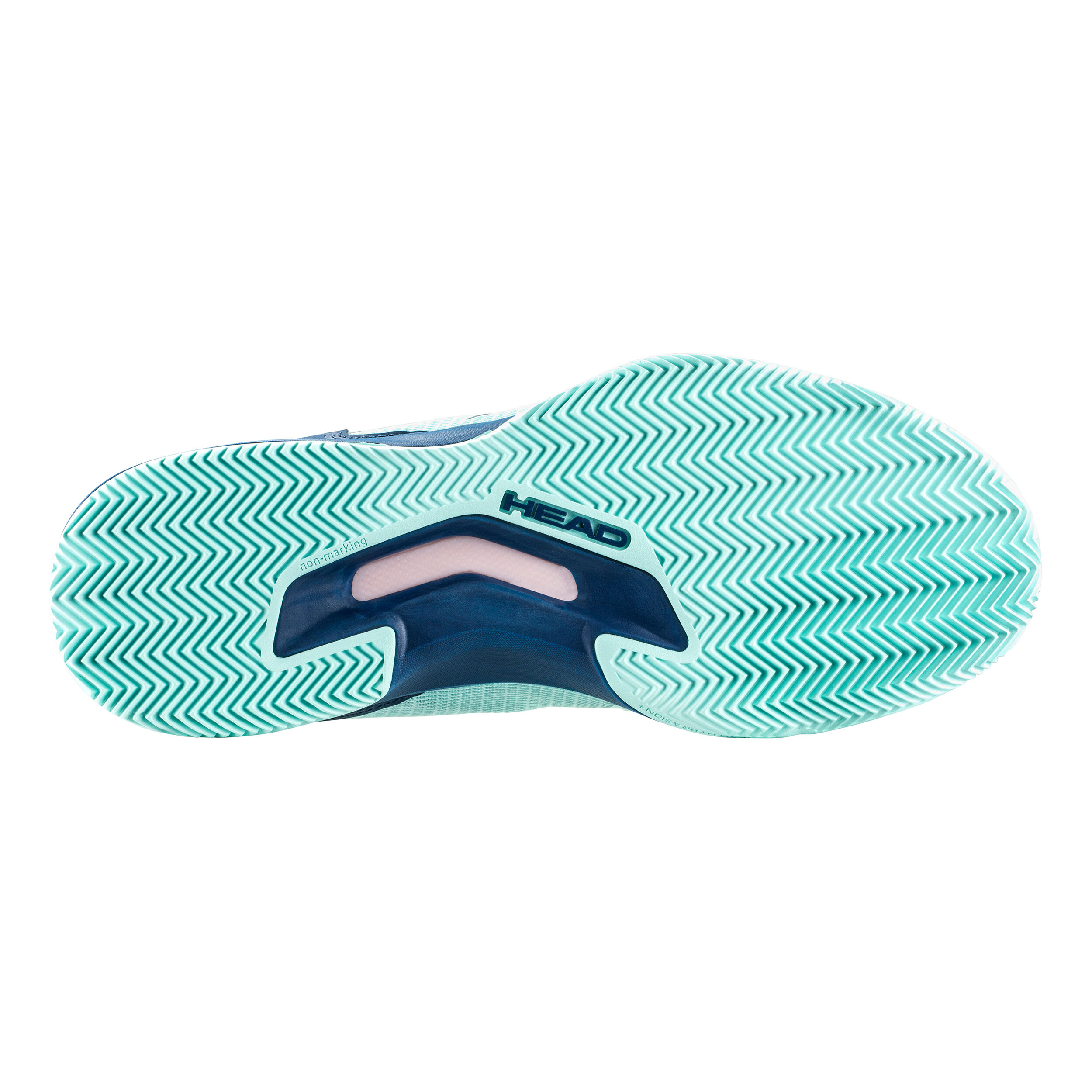 Sprint Team 3.5 Sandplatzschuh Damen - Mint, Dunkelblau