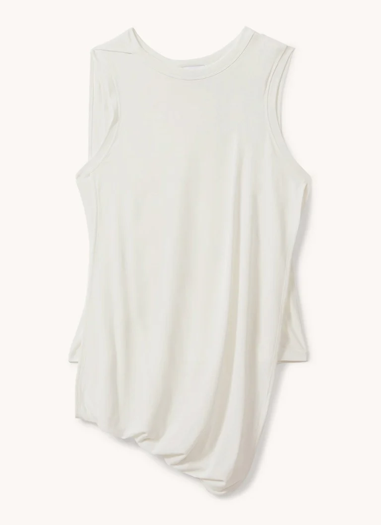 Top Reiss Elva con dettaglio a pieghe