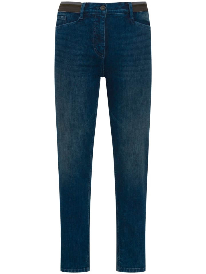 Ulla Popken Jeans in blue denim günstig kaufen