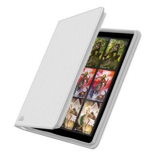 Ultimate Guard 12-Pocket QuadRow Zipfolio Xenoskin Weiß