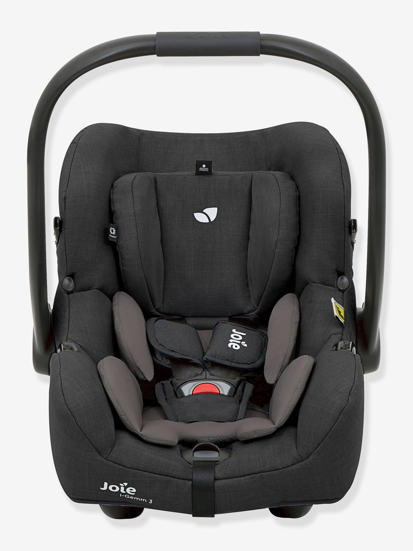 Siège-auto coque JOIE i-Gemm 3 i-Size 40 à 85 cm, équivalence groupe 0+ taupe chiné (pebble)