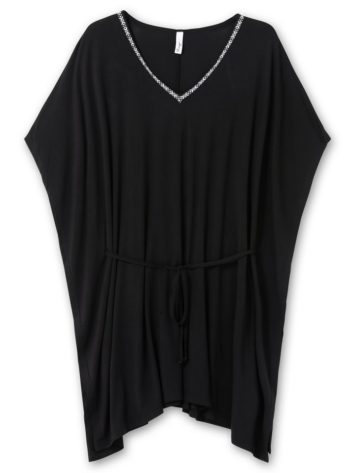 sheego Shirttunika in schwarz günstig kaufen