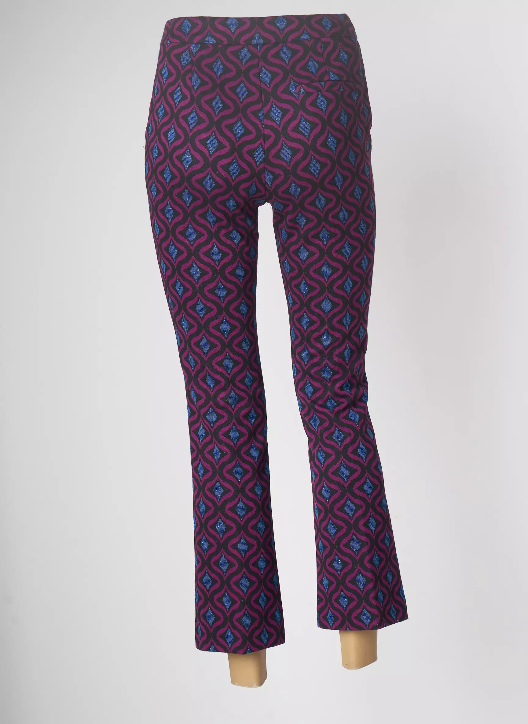 Angela Davis Pantalons Chino Femme couleur violet