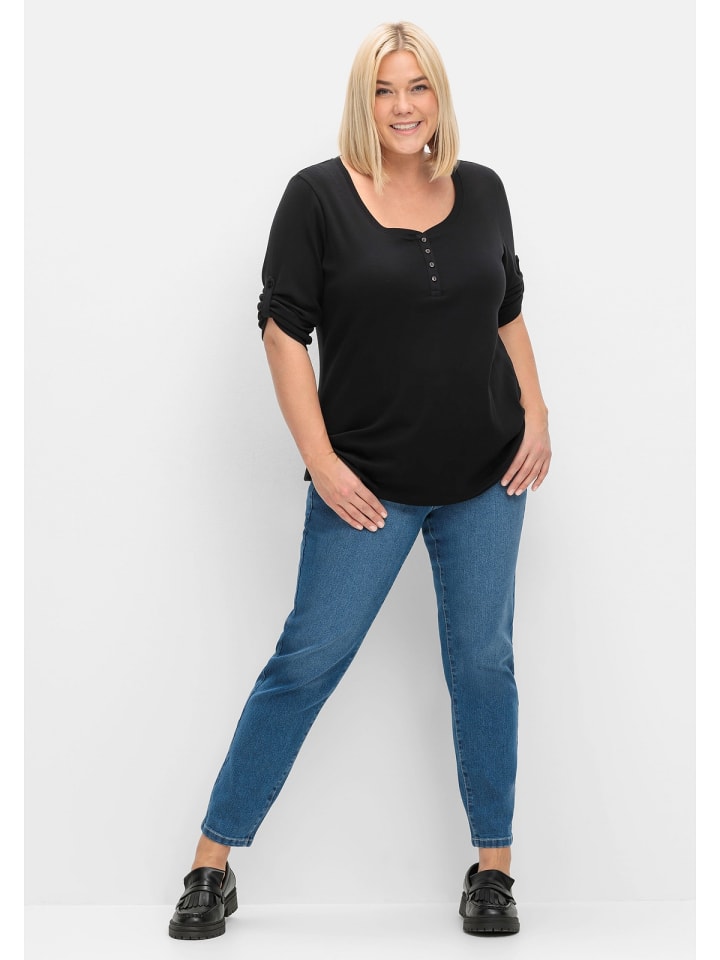 sheego Jeggings in blue Denim günstig kaufen