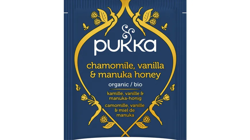 pukka kamille, vanille & manuka-honig Bio-Kräutetee 32 g
