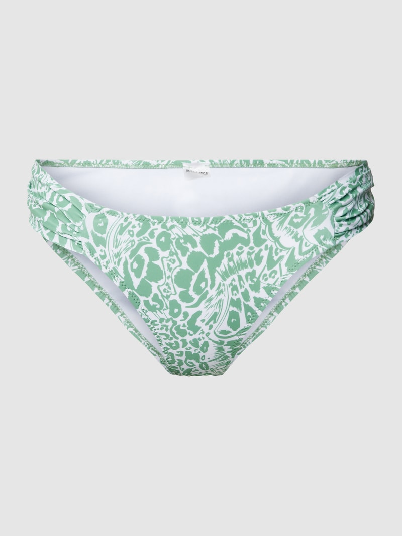 Bikini-Hose mit Allover-Muster Modell 'LIZ' in rosa