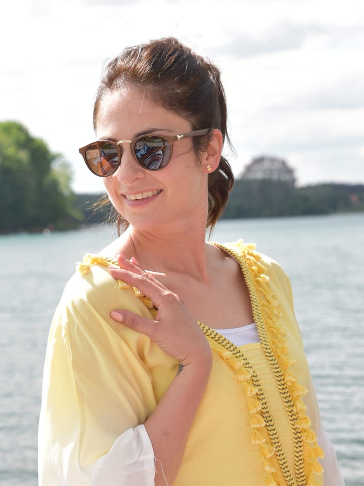 styleBREAKER Sonnenbrille in Braun-Gold matt / Braun Verlauf günstig kaufen onesize