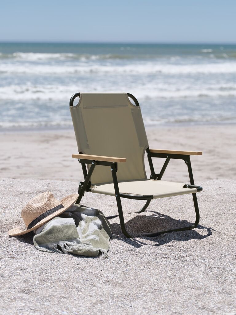 Cadeira de praia ADELENG ADELENG em verde esfumaçado