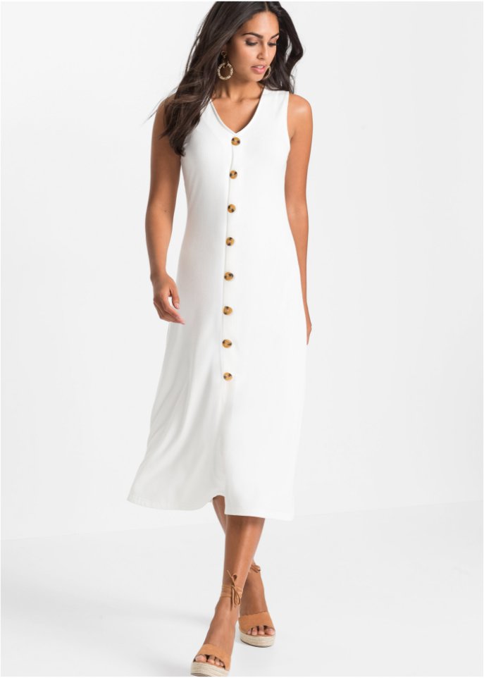 Sommerkleid mit Knöpfen
