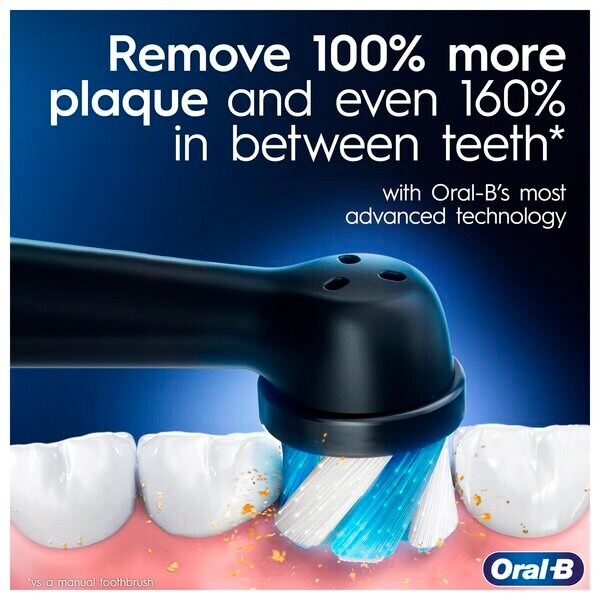 Oral-B iO5 електрична четкица за зубе са вештачком интелигенцијом, црна
