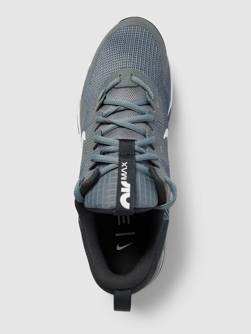 Sneaker mit Zugschlaufe Modell 'Air Max' in hellgrau
