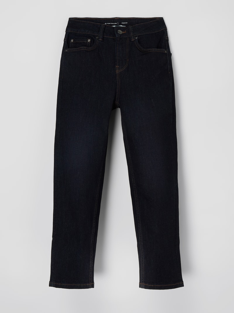 Mom Fit Jeans mit Bio-Baumwolle in blau