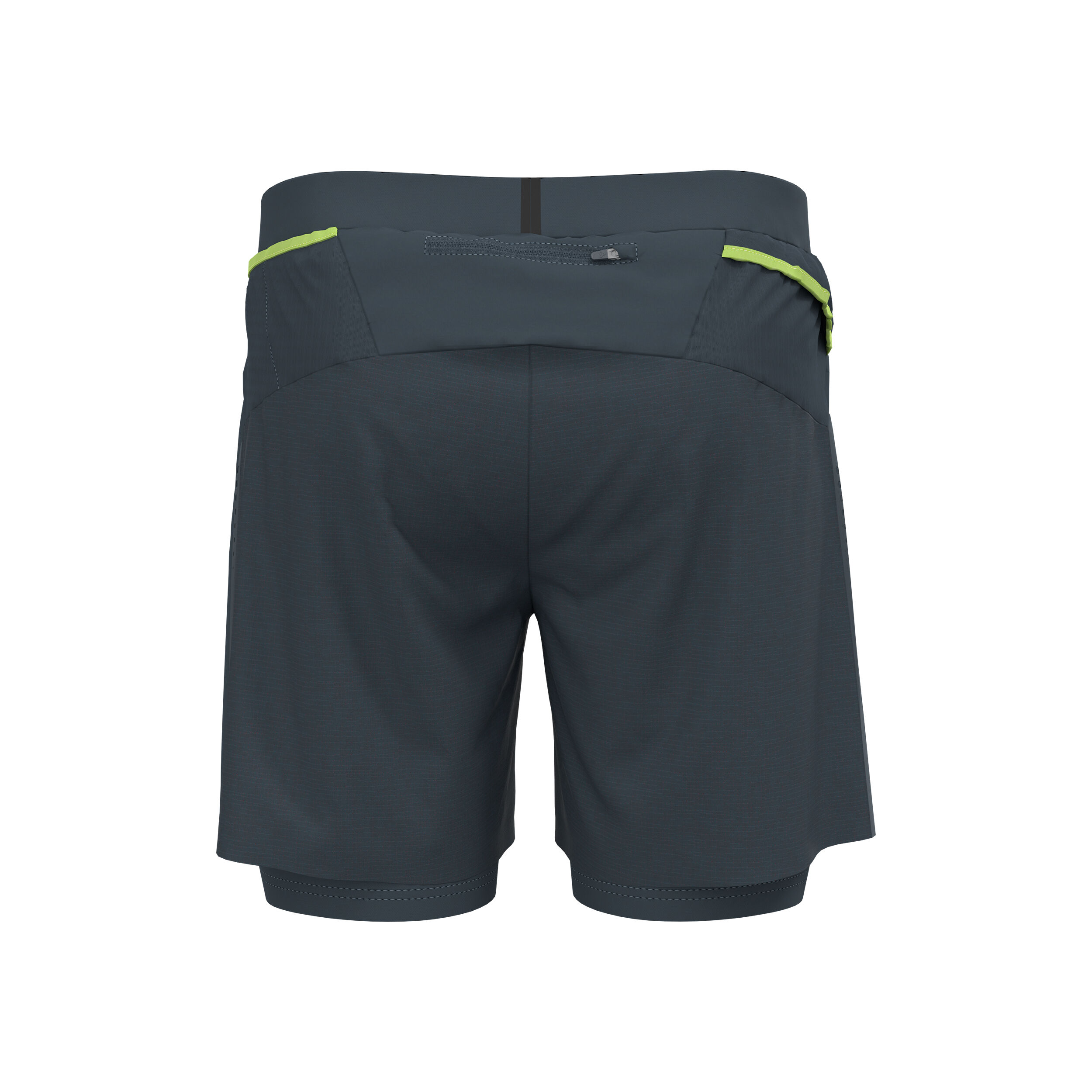 X-Alp Trail 6inch 2in1 Laufshorts Herren - Dunkelgrau