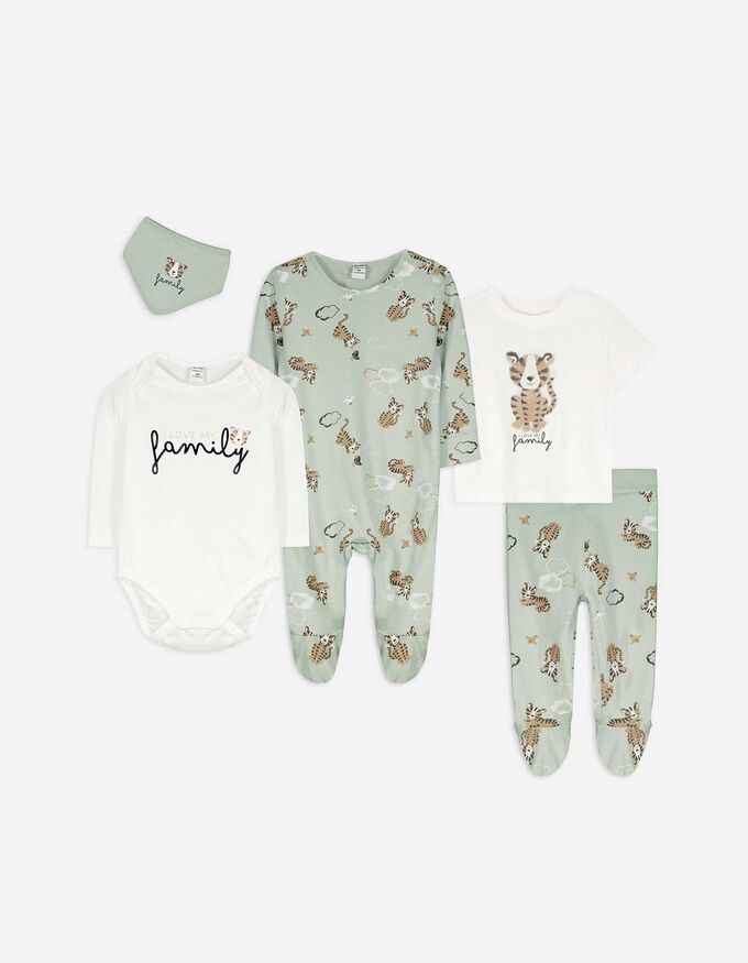 Set aus Shirt und Hose - Allover-Print