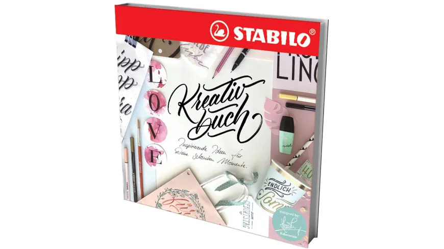 STABILO® Kreativbuch von Hannah Rabenstein  - Inspirierende Idee für Deine schönsten Momente