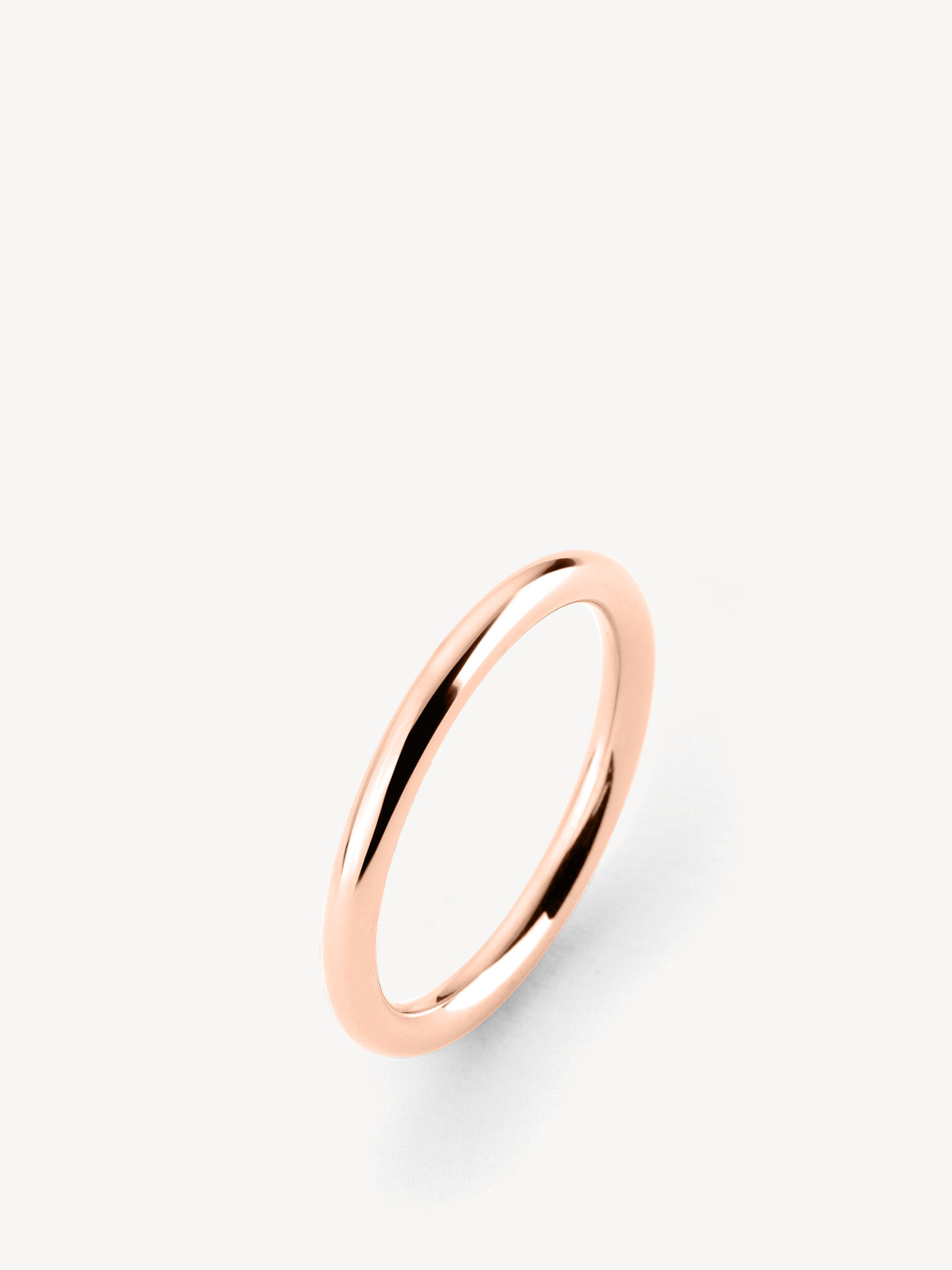 Ensemble de bagues - or rose