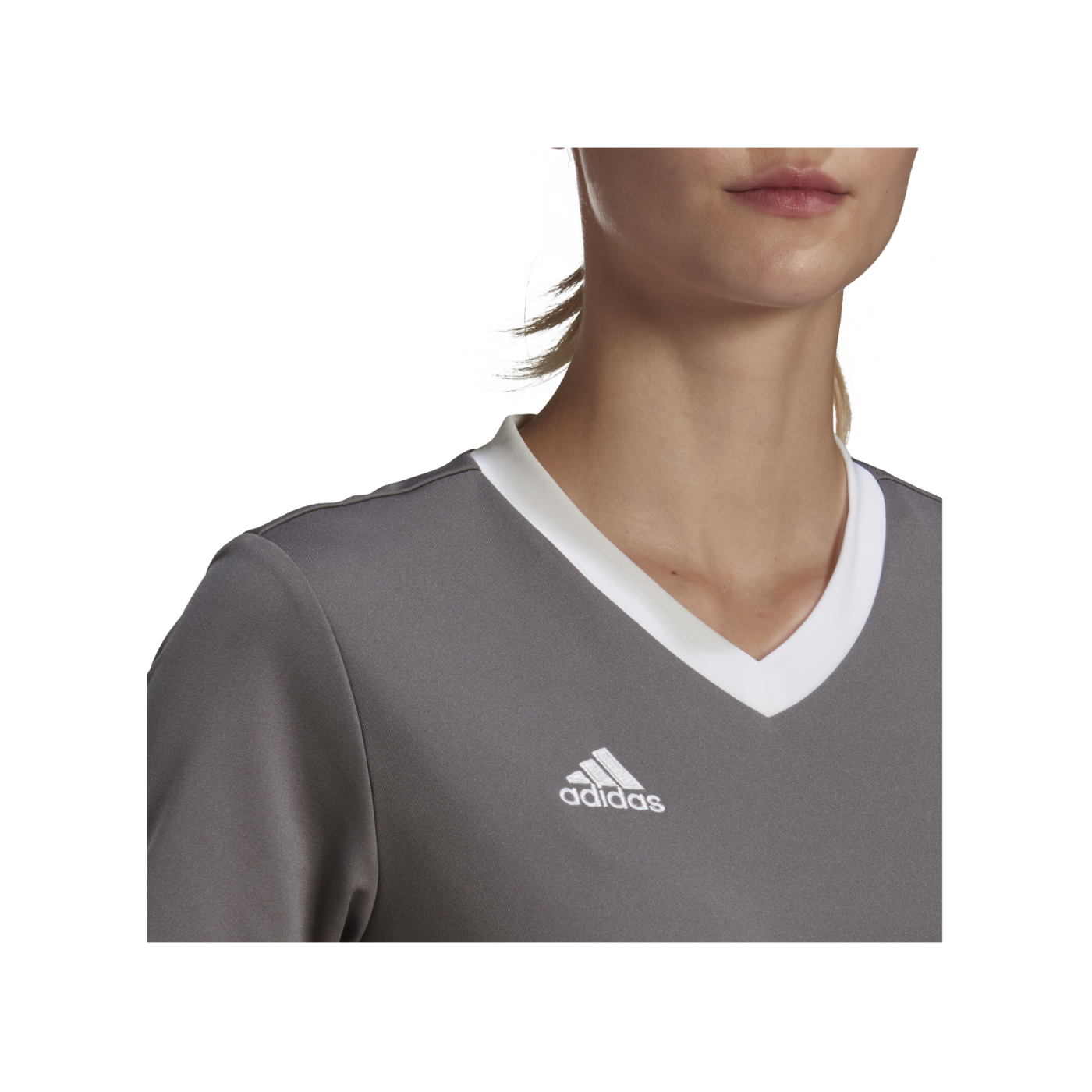 adidas Entrada 22 Trikot Damen Grau Weiss