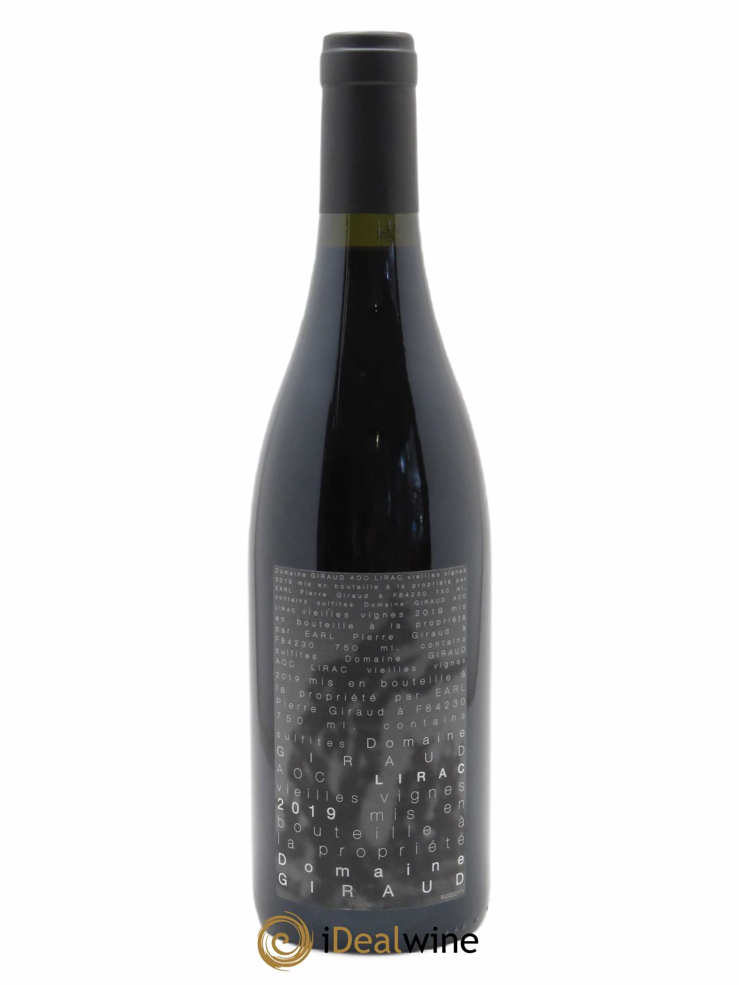 Lirac Les Sables d'Arènes Giraud (Domaine)  2019 - Lot de 1 Bouteille