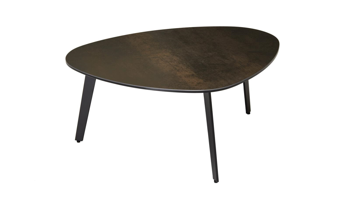 Couchtisch Galet Rostbraun