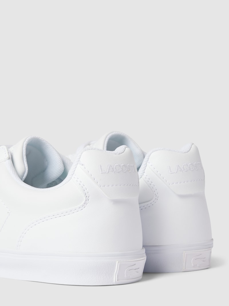 Sneaker mit Logo-Stitching Modell 'LEROND' in weiß