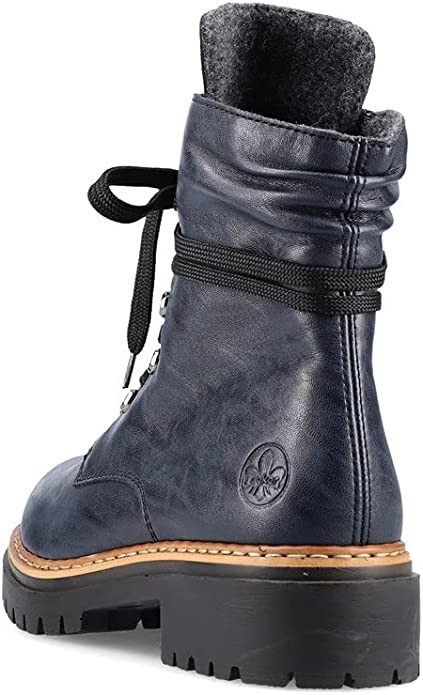 RIEKER Winterstiefel blau HWK Damen Stiefel