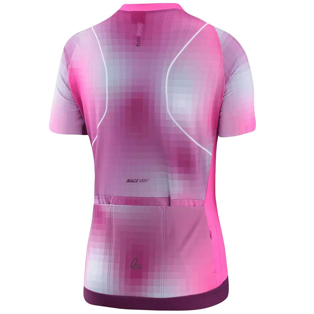 Löffler RF Hotbond® Full Zip Damen Radsport Trikot 25714-Ibis Rose