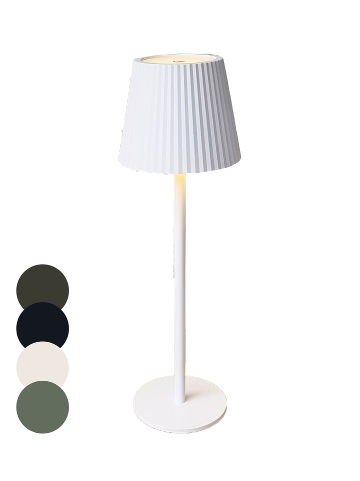 Coen Bakker LED Tischlampe dimmbar Touch Farbwechsler IP44 Innen & Außen 36,5x11cm in Weiß günstig kaufen onesize