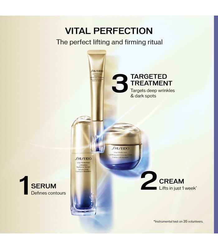 Shiseido-VITAL PERFECTION-Sérum Eclat Contours Redéfinis
