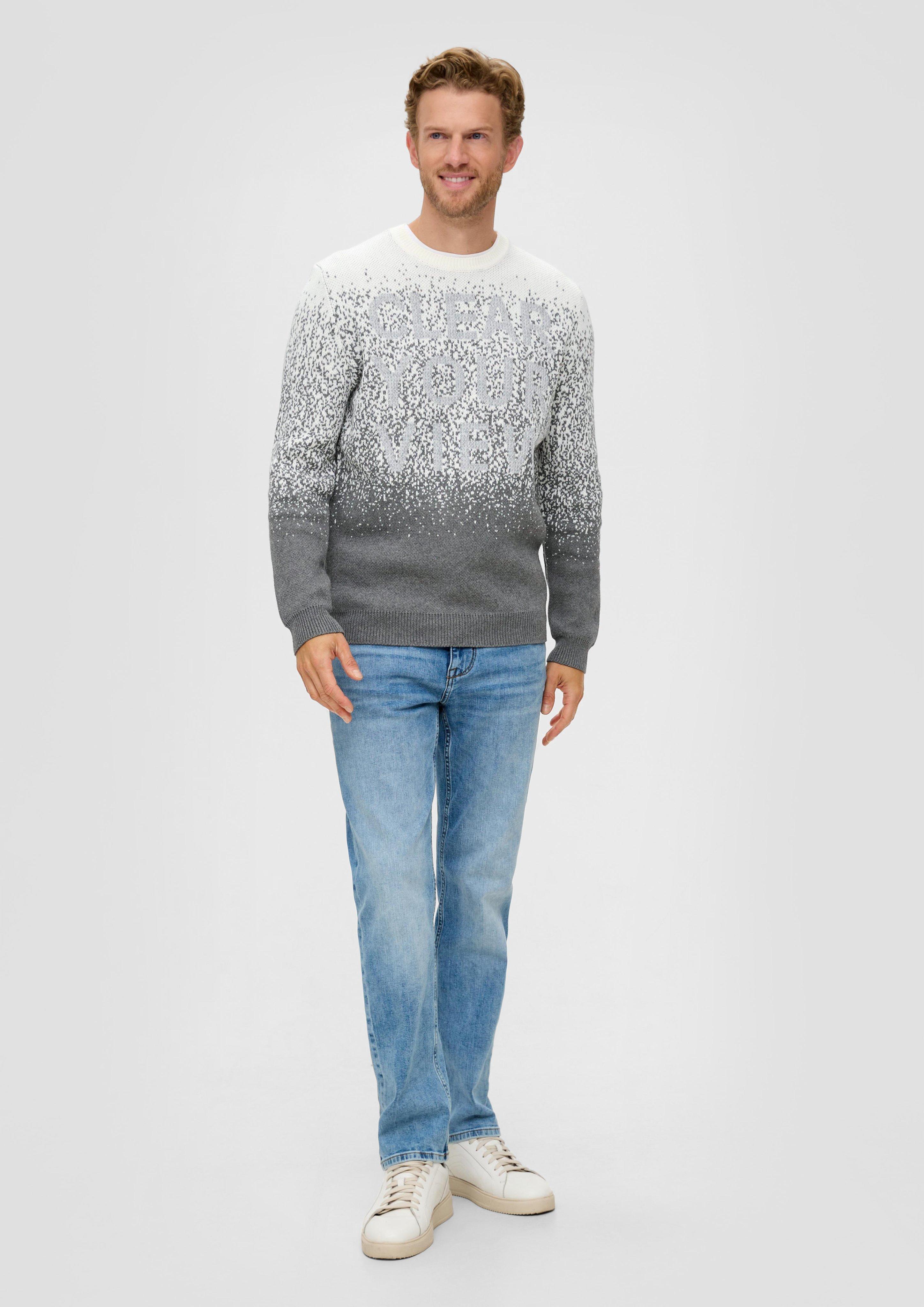 Strickpullover mit Allover-Muster  2124524-01D1