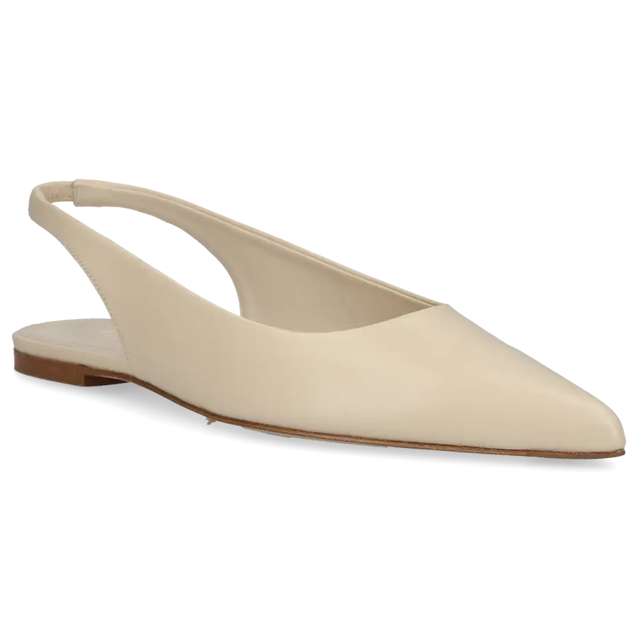 Aeyde - Sling-Ballerinas RAE Kalbsleder - beige
