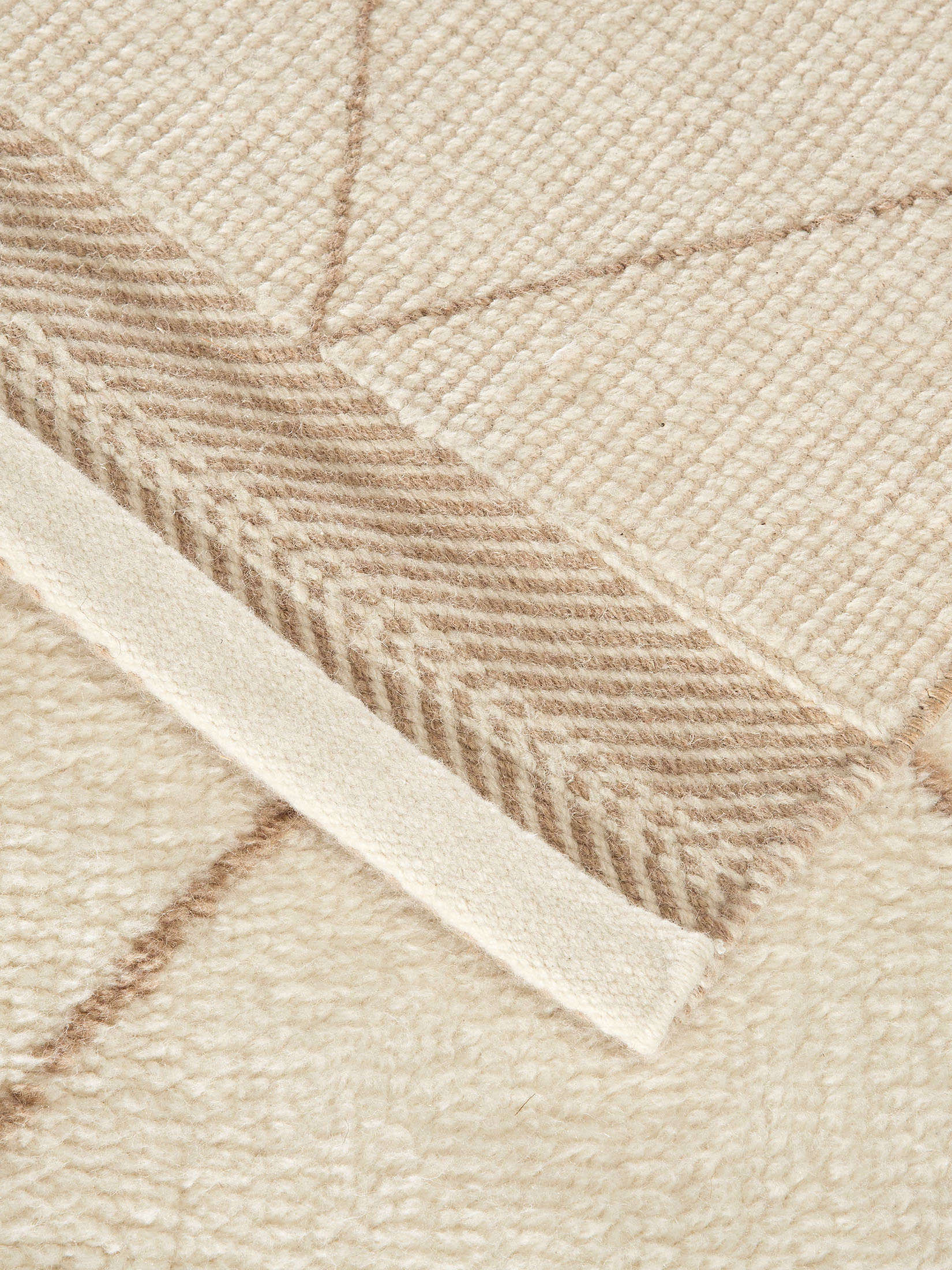 Gartland Woll-Teppich, Scandic White