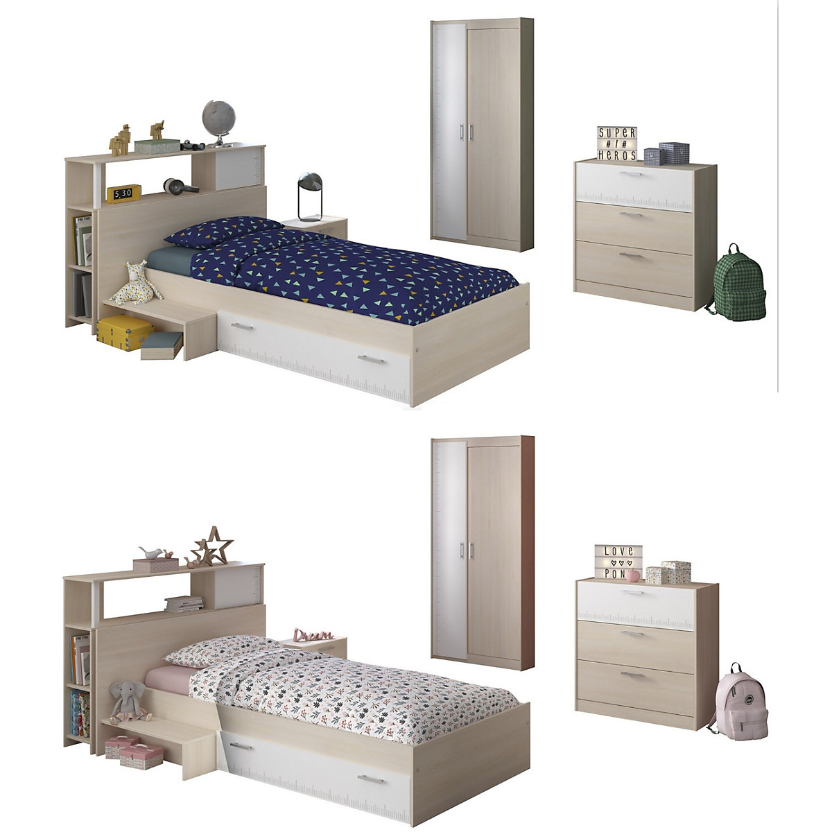 Jugendzimmer 5-teilig Charly 16
