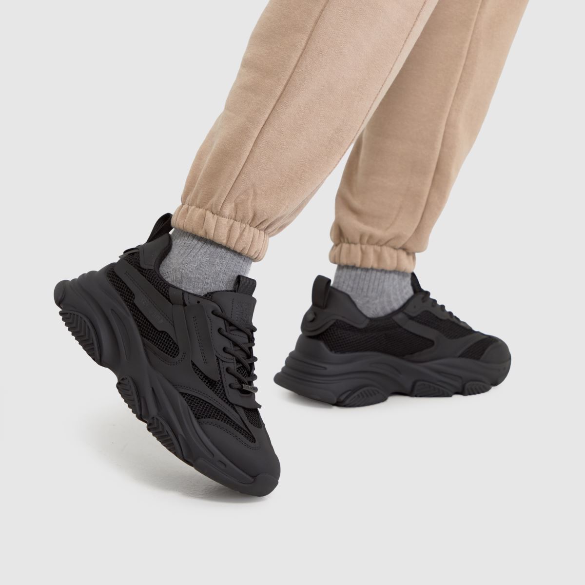 Steve Madden posses träningsskor i svart