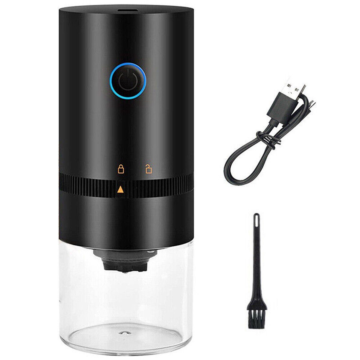 Yoyaxi Kaffeemühle Kabellose Kaffeemühle, elektrische USB-wiederaufladbare, Kaffeebohnenmühle