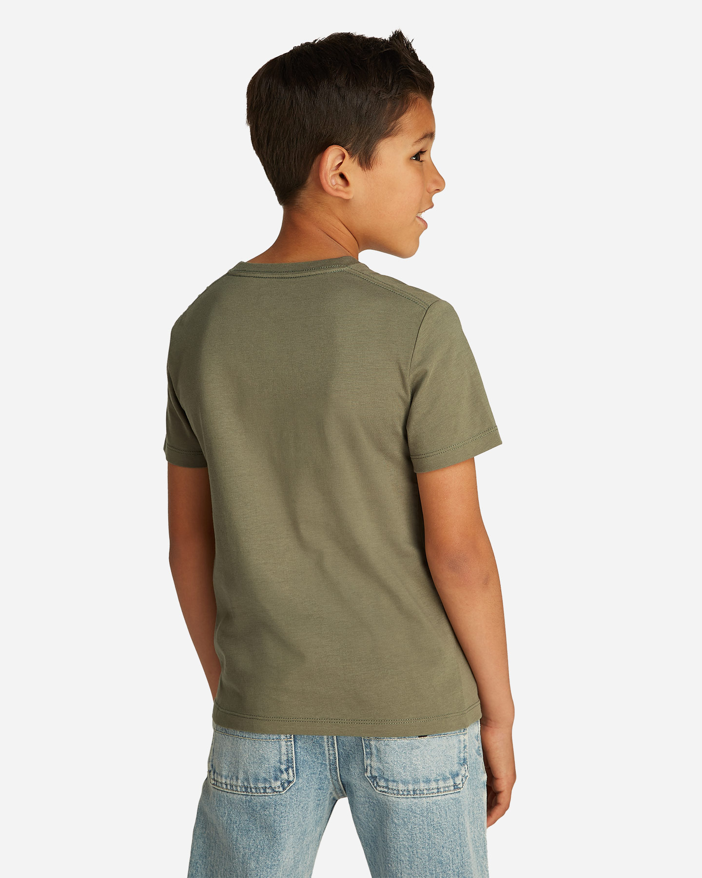 Tričko Calvin Klein Jeans Line Logo Jr IU0IU00682-LDY