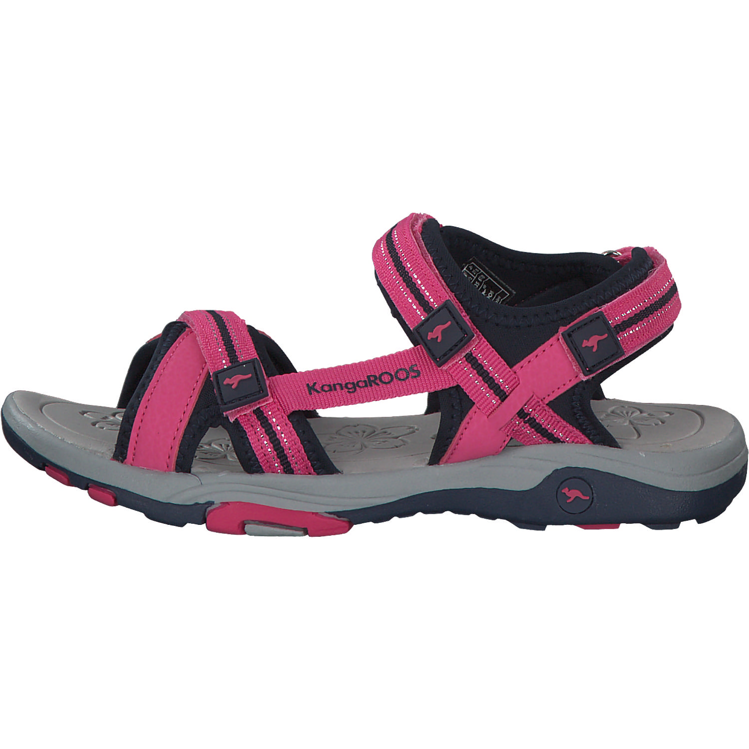 KangaROOS 18335, Sandalen (Kinder), Kinder, Pink (Pink/Fuchsia)