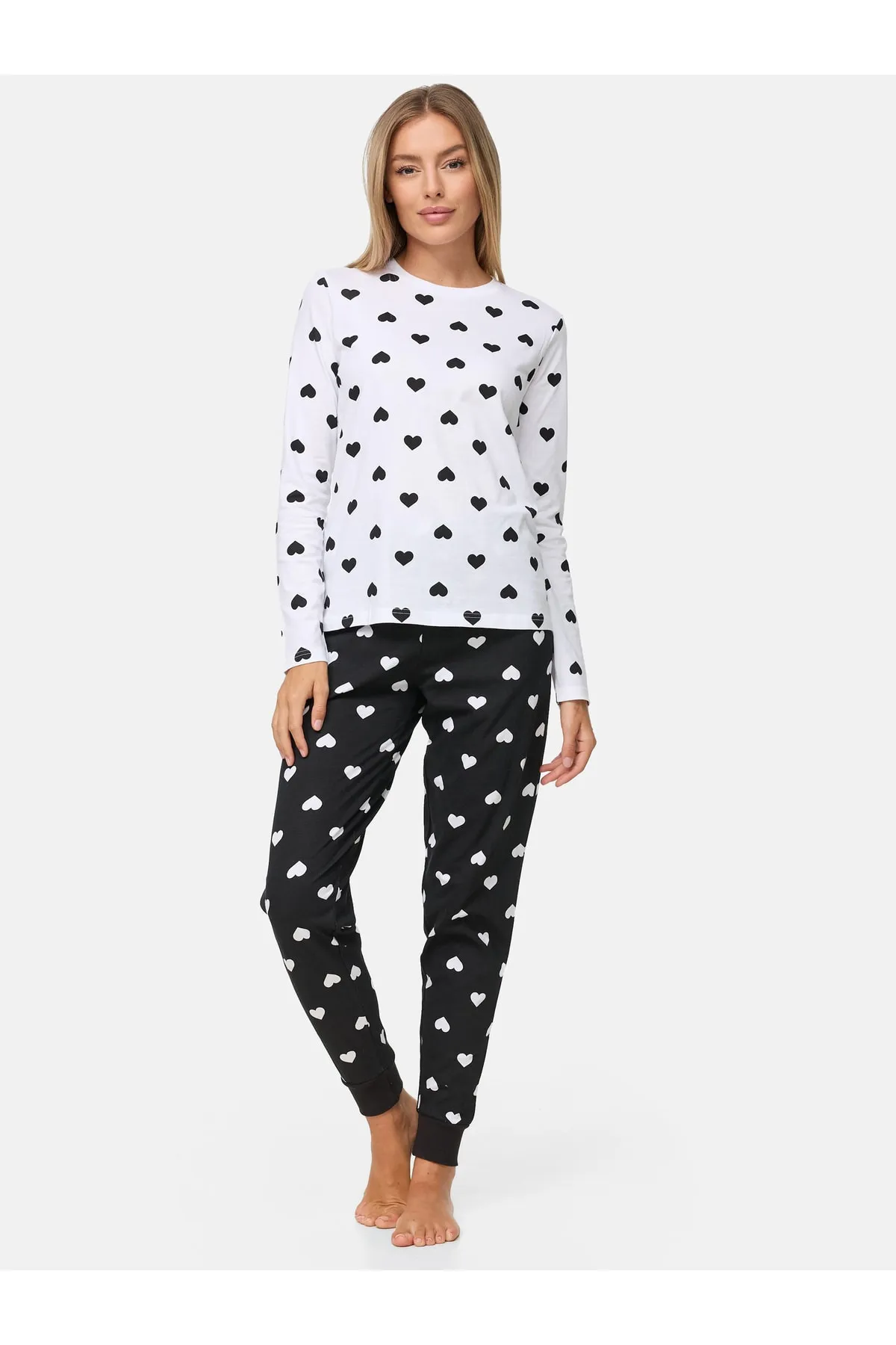 Threadbare  Pyjama set - Schwarz - Pünktchen