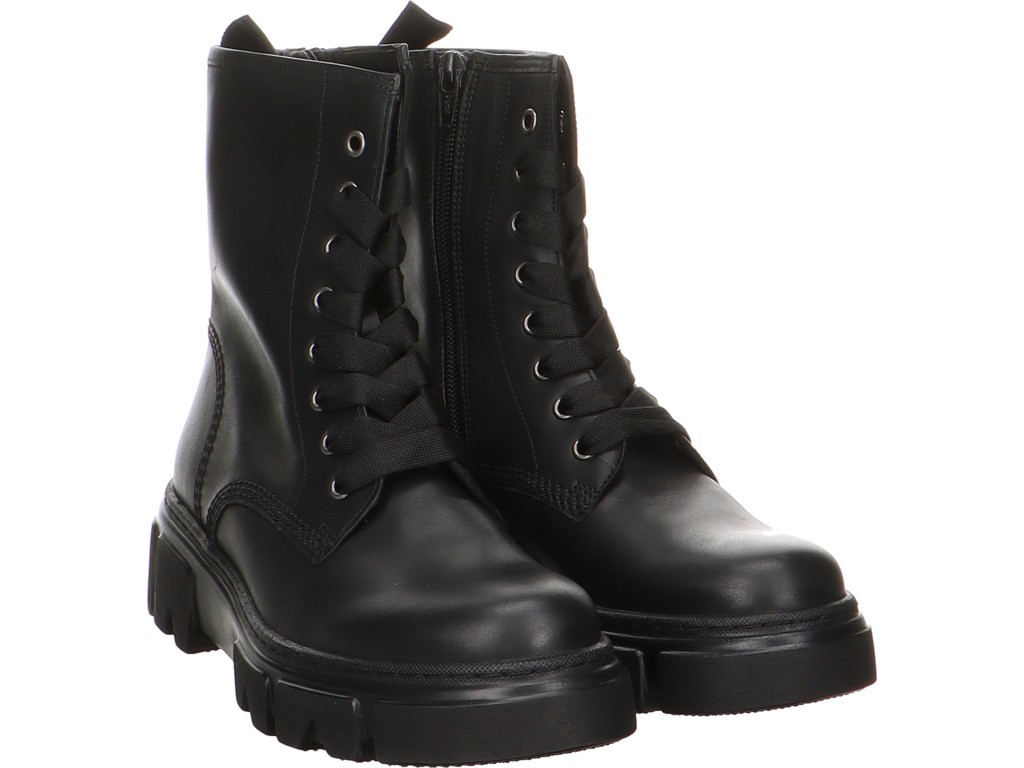 GABOR Schnür-Stiefeletten schwarz
