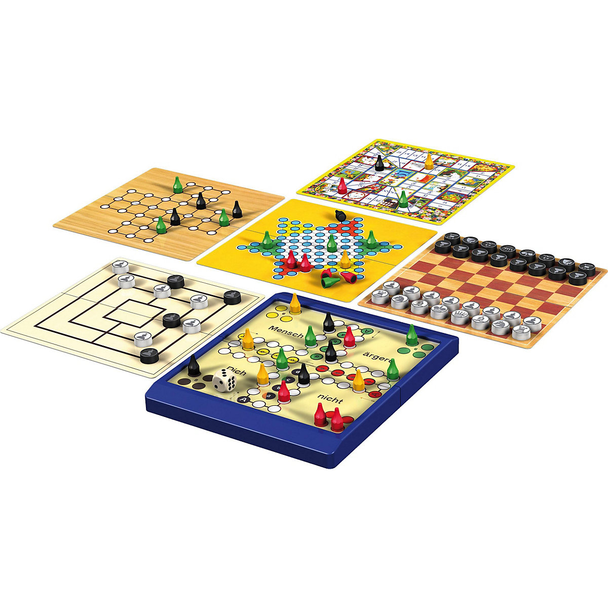 Spielesammlung 8 Reise-Spiele, magnetisch