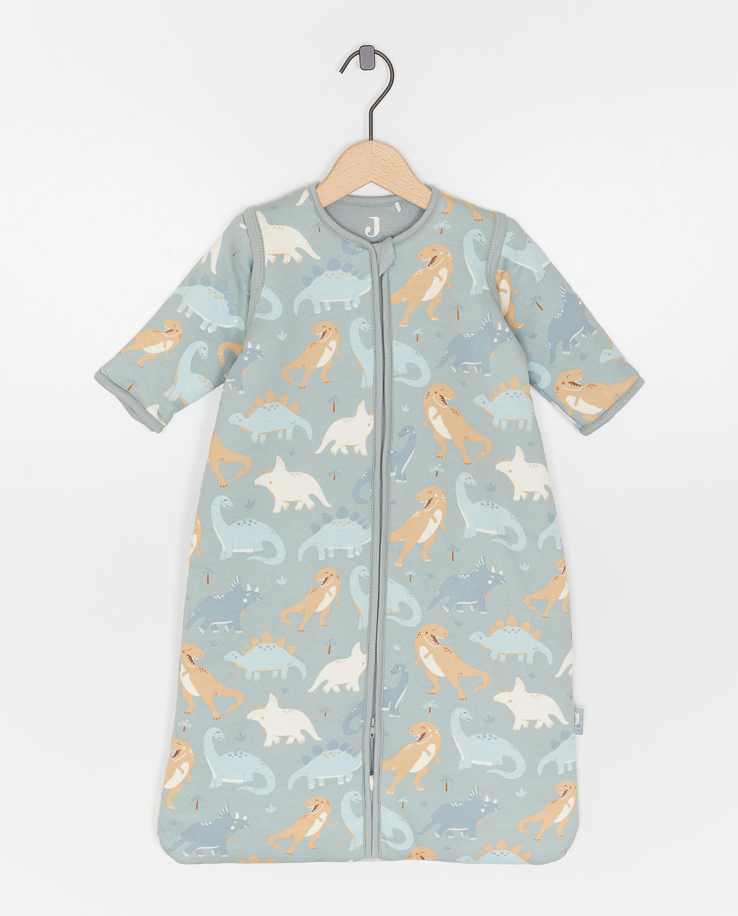 Sac de dormit Jollein cu imprimeu dinozauri (70 cm), TOG 3.5 kaki