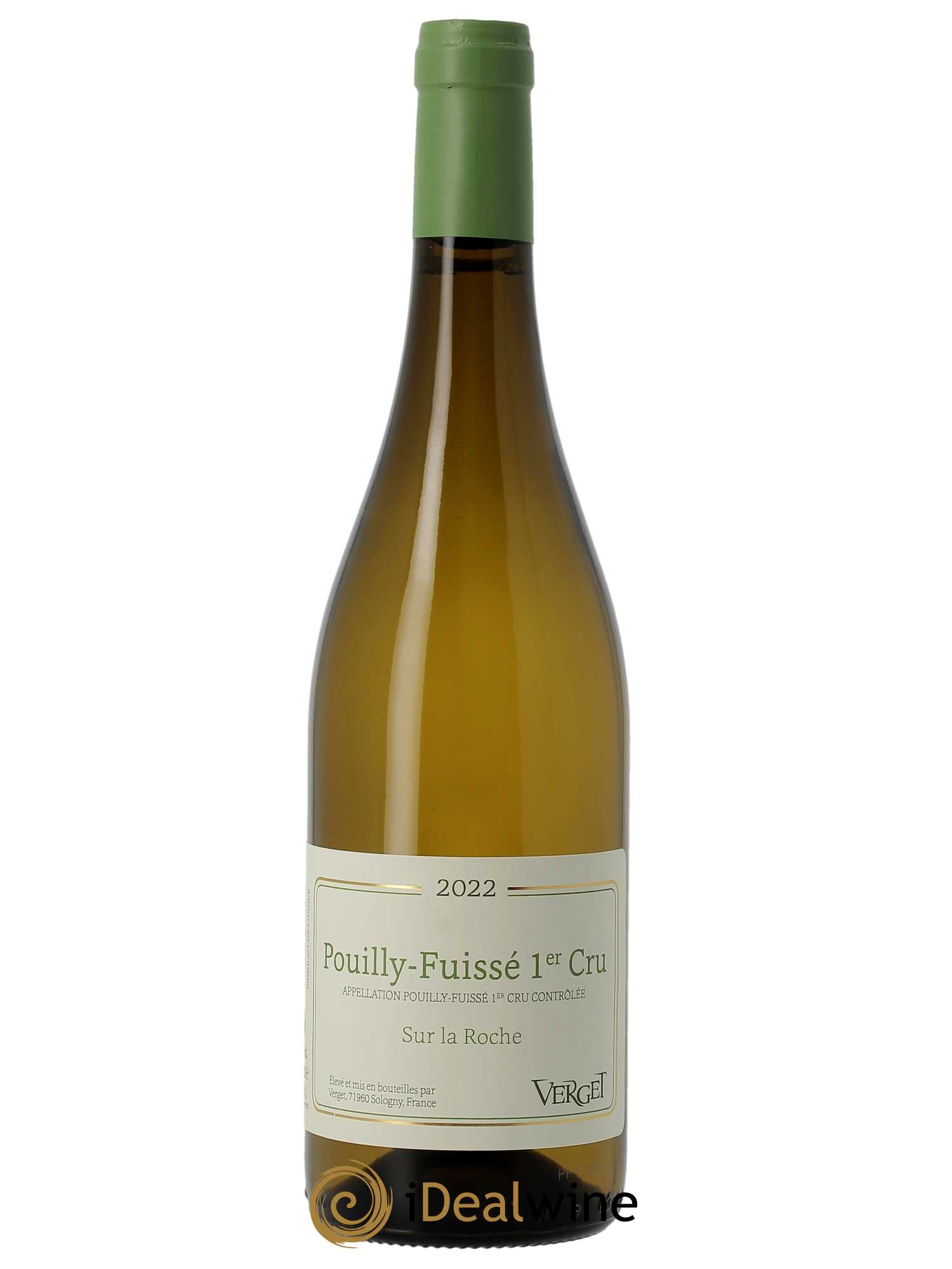 Pouilly-Fuissé 1er Cru Sur la roche Verget  2022 - Lot de 1 Bouteille