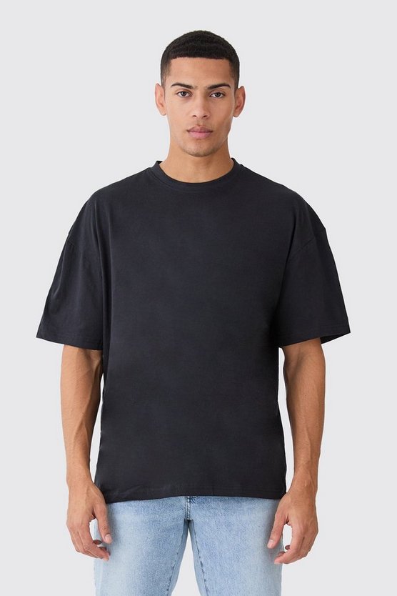Basic Oversize Rundhals T-Shirt