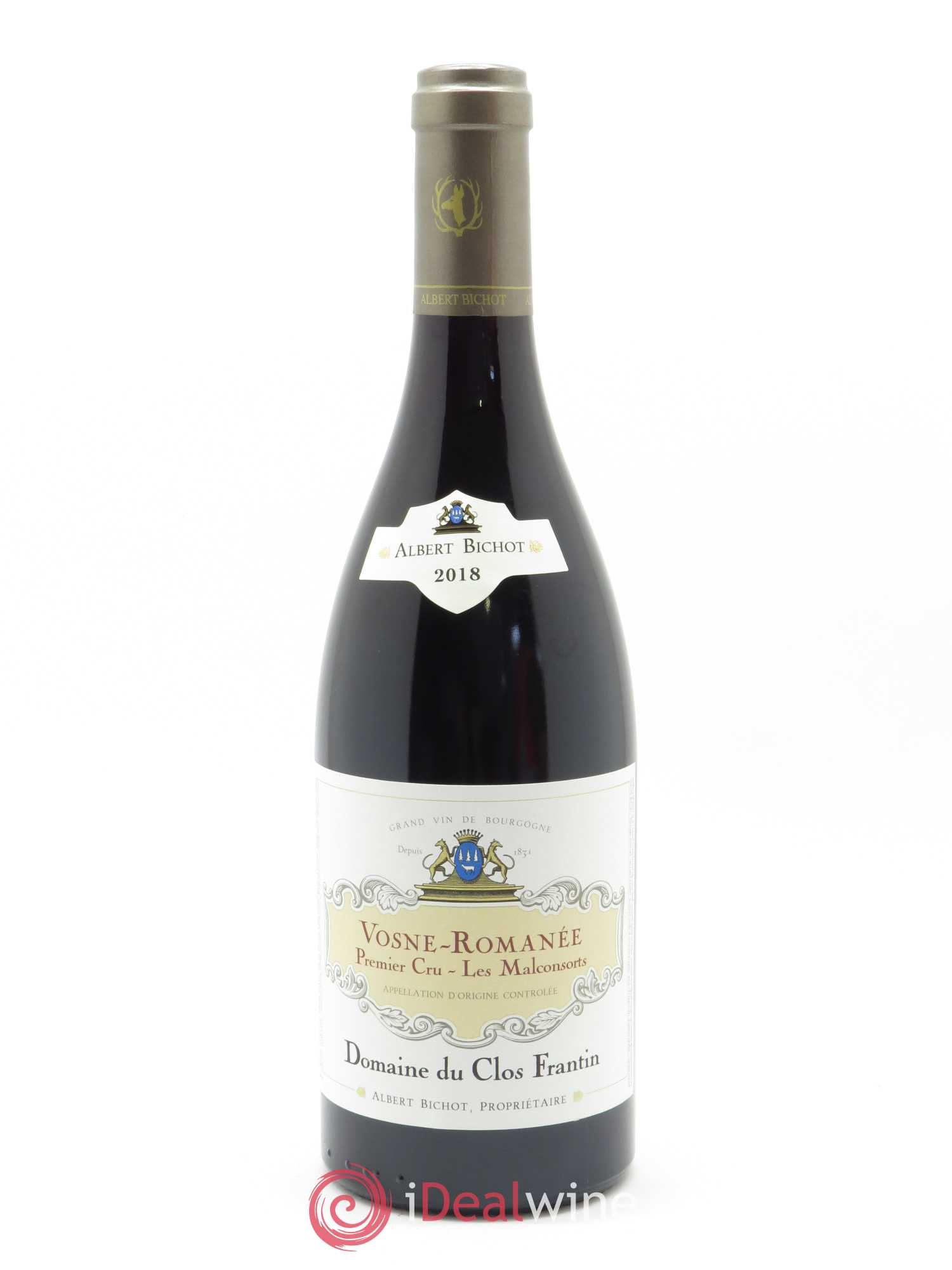 Vosne-Romanée 1er Cru Les Malconsorts Clos Frantin - Albert Bichot  2018 - Lot de 1 Bouteille