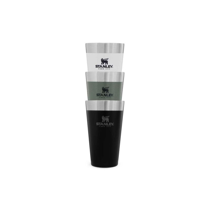 Stanley Adventure Stacking Beer Pint 16oz\/470ml Matte Black Pebble