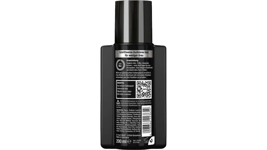 Alpecin Grey Attack Coffein & Color Shampoo 200 ml