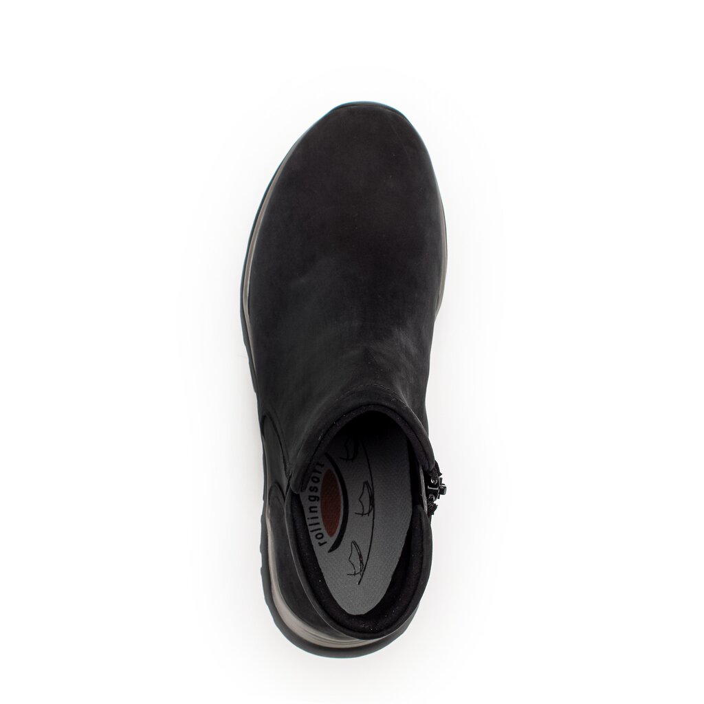 rollingsoft Sportliche Stiefelette schwarz