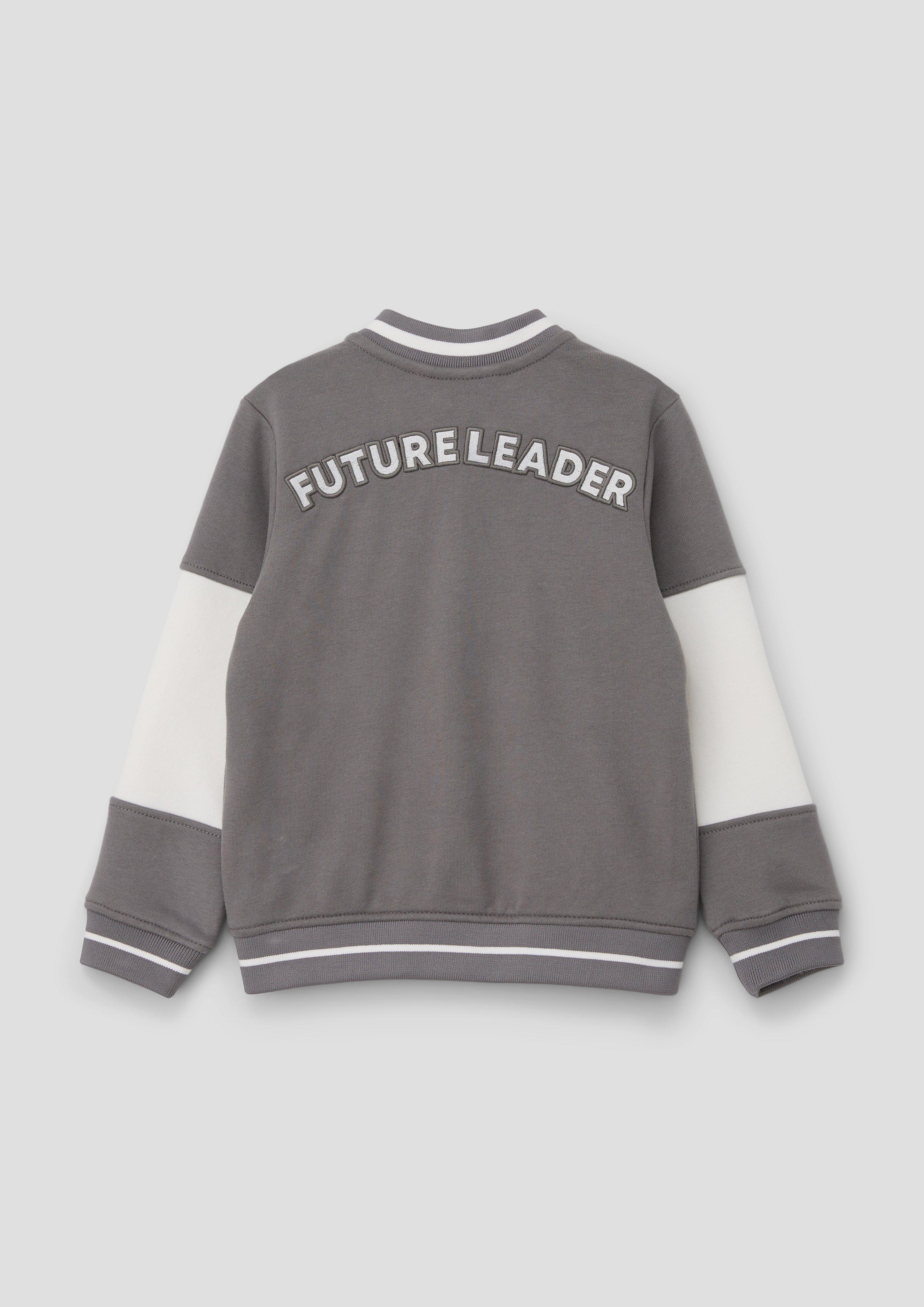 Sweatshirt-Jacke mit Fußball-Knöpfen  2143114-9439