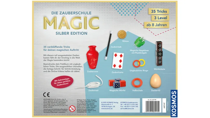 KOSMOS - Die Zauberschule MAGIC Silber Edition