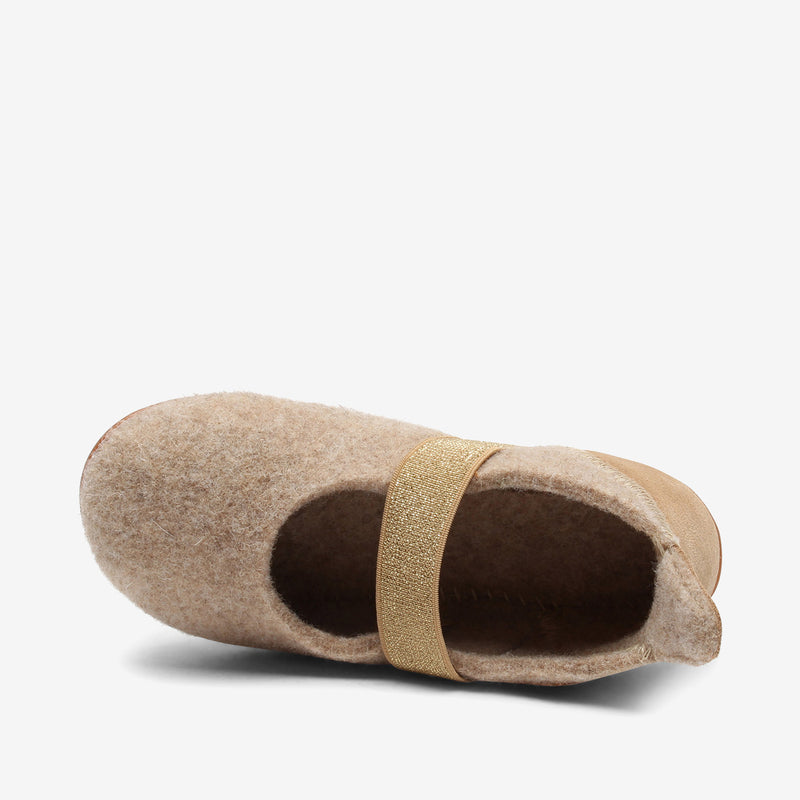 ballet wool nougat - Braun