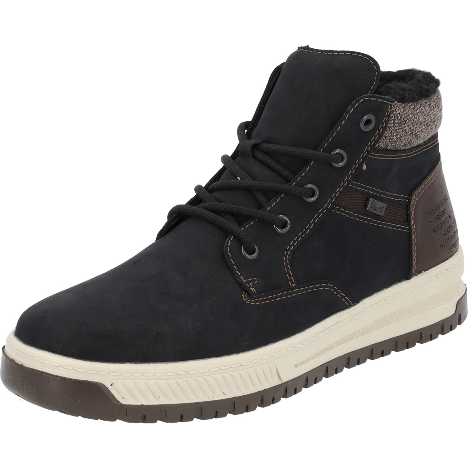 Rieker 38542, Stiefel, Herren, Braun/Schwarz/Kastanie